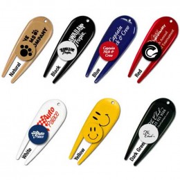 Divot Fixer with Ball Marker Promotional Custom Imprinted With Logo