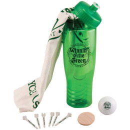 Eco Golf Kit Promotional Custom Imprinted With Logo