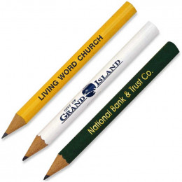 Golf Pencil Promotional Custom Imprinted With Logo