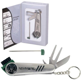 7-1 All Purpose Golf Tool Promotional Custom Imprinted With Logo