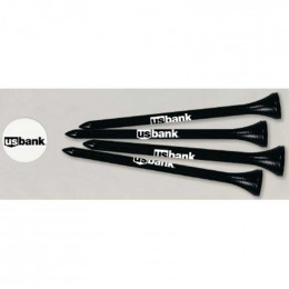 Four 3-1/4 in. Tees, 1 Ball Marker Promotional Custom Imprinted With Logo
