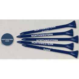 Five 3-1/4 in. Tees, 1 Ball Marker Promotional Custom Imprinted With Logo