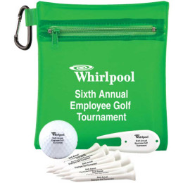 Promotional Golf Pack Promotional Custom Imprinted With Logo