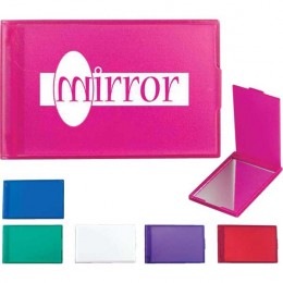 Rectangle Flip Mirror Promotional Custom Imprinted With Logo