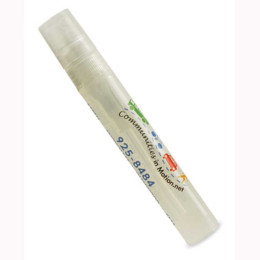 SPF15 Sunscreen Econo Pocket Sprayers - 0.25 Oz Promotional Custom Imprinted With Logo