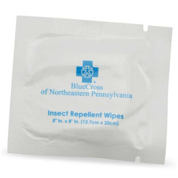 Insect Repellent Towelettes Promotional Custom Imprinted With Logo