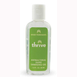 Antibacterial Hand Sanitizers - 1 Oz Promotional Custom Imprinted With Logo