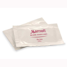 Everyday Lotion Packettes Promotional Custom Imprinted With Logo