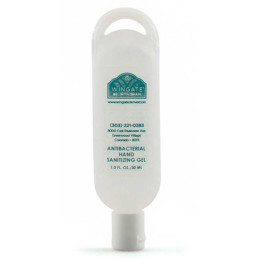 Antibacterial Hand Sanitizer Loop Tottles - 1 Oz Promotional Custom Imprinted With Logo