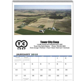 Custom 12-Month Calendar Promotional Custom Imprinted With Logo