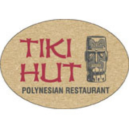 Die Cut Oval Labels Promotional Custom Imprinted With Logo