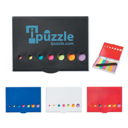 Sticky Flags & Pen In Case Promotional Custom Imprinted With Logo