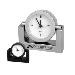 Standard Desk Clock Promotional Custom Imprinted With Logo