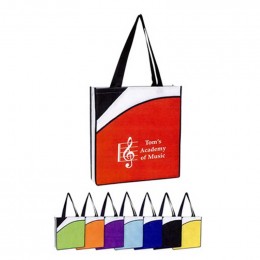 Non-Woven Conference Tote Bag Promotional Custom Imprinted With Logo