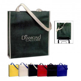 Non-Woven Conference Tote Promotional Custom Imprinted With Logo
