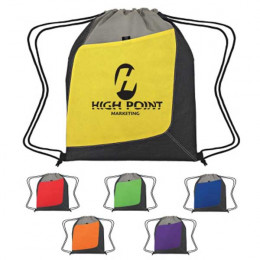 Non-Woven Accent Sports Pack Promotional Custom Imprinted With Logo