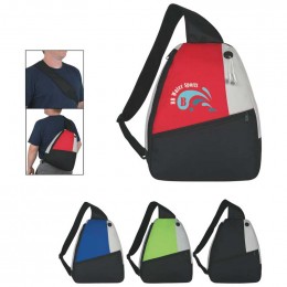 Sling Backpack Promotional Custom Imprinted With Logo