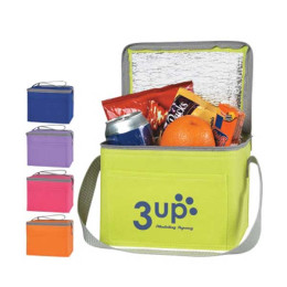 Non-Woven Six Pack Kooler Bag Promotional Custom Imprinted With Logo Non-Woven Six Pack Kooler Bag Promotional Custom Imprinted With Logo