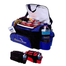 Kooler Bag - Silk-Screen Promotional Custom Imprinted With Logo