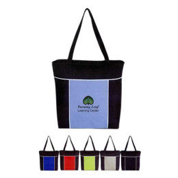 Metro Tote Bag - Silk-Screen Promotional Custom Imprinted With Logo Metro Tote Bag - Silk-Screen Promotional Custom Imprinted With Logo