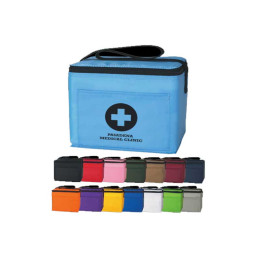 Lunch Bag 6-Pack Cooler Promotional Custom Imprinted With Logo