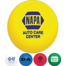 Round Stress Ball Promotional Custom Imprinted With Logo