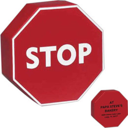 Stop Sign Promotional Custom Imprinted With Logo