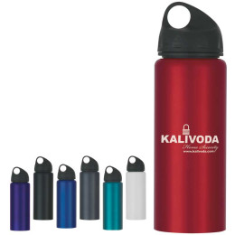 20 oz. Stainless Steel Wide Mouth Bottle Promotional Custom Imprinted With Logo