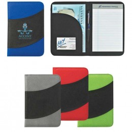 Non-Woven 5" x 7" Bubble Padfolio Promotional Custom Imprinted With Logo