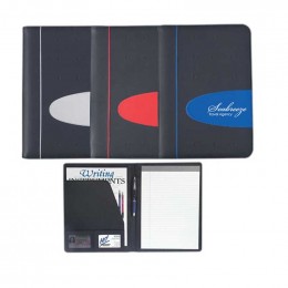Eclipse 8.5" x 11" Portfolio Promotional Custom Imprinted With Logo