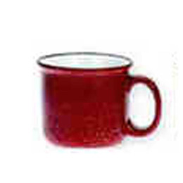 15 Oz Campfire Mug - Red Promotional Custom Imprinted With Logo