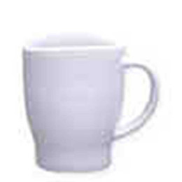 14 Oz Wave Mug - White Promotional Custom Imprinted With Logo