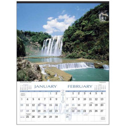 Custom 6-Sheet Executive Calendar Promotional Custom Imprinted With Logo