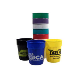 Stadium Cups - 16 oz - Silkscreen #511 Promotional Custom Imprinted With Logo