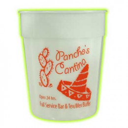 Glow Stadium Cups - 24 oz - Offset #534 Promotional Custom Imprinted With Logo