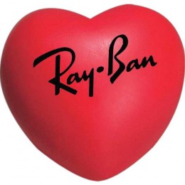 Heart Shaped Stress Ball Promotional Custom Imprinted With Logo