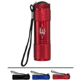 9 Bulb LED Flashlight Promotional Custom Imprinted With Logo