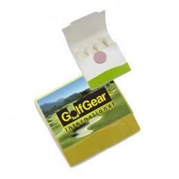 Match Book Tees and Ball Marker Promotional Custom Imprinted With Logo