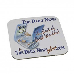 Square Coaster - 1/16 in. thick Promotional Custom Imprinted With Logo Square Coaster - 1/16 in. thick Promotional Custom Imprinted With Logo