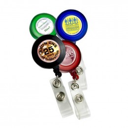 Round Badge Holder Promotional Custom Imprinted With Logo
