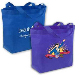 Basic Value Tote - 4 Color Process Imprint Promotional Custom Imprinted With Logo Basic Value Tote - 4 Color Process Imprint Promotional Custom Imprinted With Logo