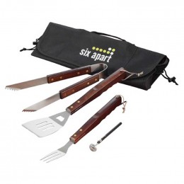 Grill Mate BBQ Set Promotional Custom Imprinted With Logo