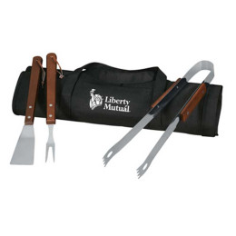 Walnut Grove BBQ Set Promotional Custom Imprinted With Logo