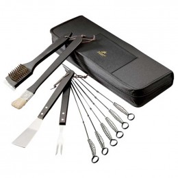 Grill Master Traditional BBQ Set Promotional Custom Imprinted With Logo