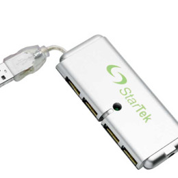USB 4 Port Hub V.2.0 Promotional Custom Imprinted With Logo