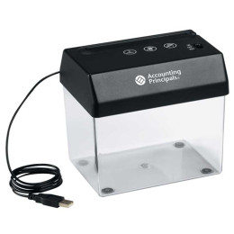 Desktop USB Paper Shredder Promotional Custom Imprinted With Logo