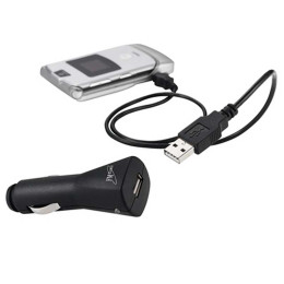 Car Adapter USB Charger Promotional Custom Imprinted With Logo