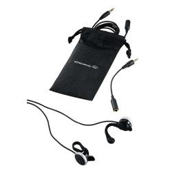 Clip Ear buds Promotional Custom Imprinted With Logo