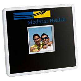 Sleek Desktop Digital Photo Frame Promotional Custom Imprinted With Logo