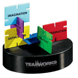Stack and Lock Inspiration Game Promotional Custom Imprinted With Logo